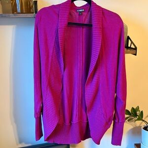 Express Women's Fuchsia Cardigan